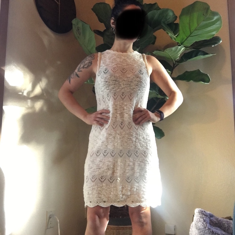 Beige dress